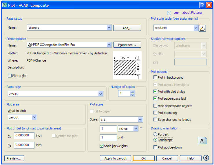 autocad printing with transparency slows printing