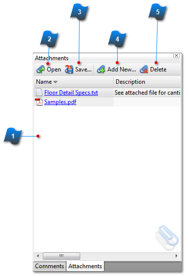 Attachments Pane